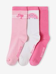 Pack of 3 Pairs of Socks, Barbie®