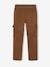 NARROW Hip MorphologiK Straight Leg Cargo Trousers for Boys bronze+night blue 