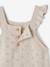 Knitted Dungarees with Frilly Straps for Babies marl beige 