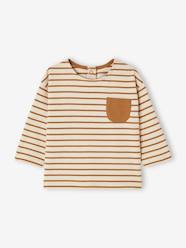 Baby-Striped Long Sleeve Top, for Babies