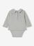 Long Sleeve Bodysuit-Top for Newborns sage green 