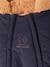 Velour Pramsuit, Sherpa Lining, for Babies navy blue 