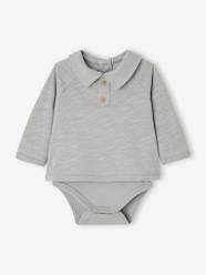 Baby-Long Sleeve Bodysuit-Top for Newborns