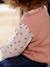 2-in-1 Jumper for Babies marl brown+rosy 