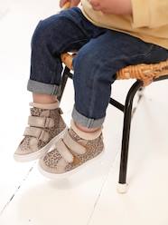 High-Top Leather Trainers for Babies