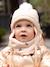 Beanie + Snood + Mittens Set for Baby Girls sand beige 