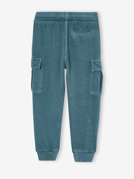 Combat Trousers for Boys peacock blue 