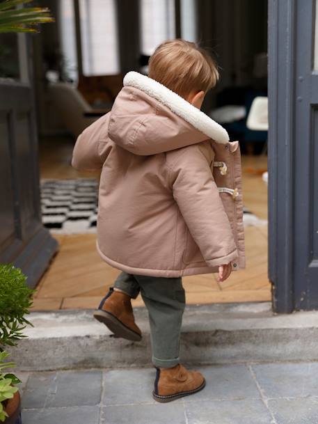 Parka with Hood & Duffel-Coat Look for Babies cappuccino 