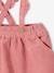 Corduroy Skirt with Ruffled Straps, for Babies dusky pink 