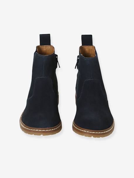 Chelsea Boots for Boys navy blue 