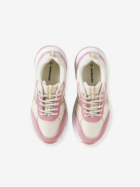 Trainers with Laces set pink 