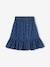 Ruffled Mid-Length Skirt in Light Denim, for Girls medium blue 