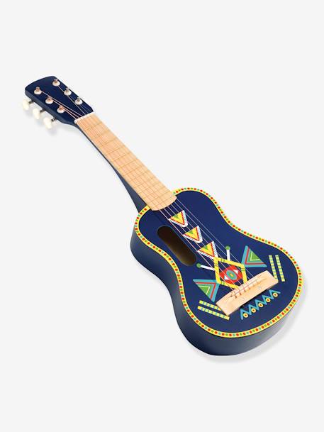 Animambo Guitar with 6 Metal Strings by DJECO blue 