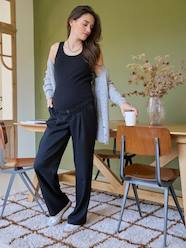 Maternity-Wide Cut Urban Trousers for Maternity