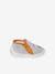 Printed Fabric Indoor Shoes with Zip, for Babies marl grey 