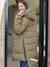 Adaptable Padded Coat, Maternity & Post-Maternity Black+olive 