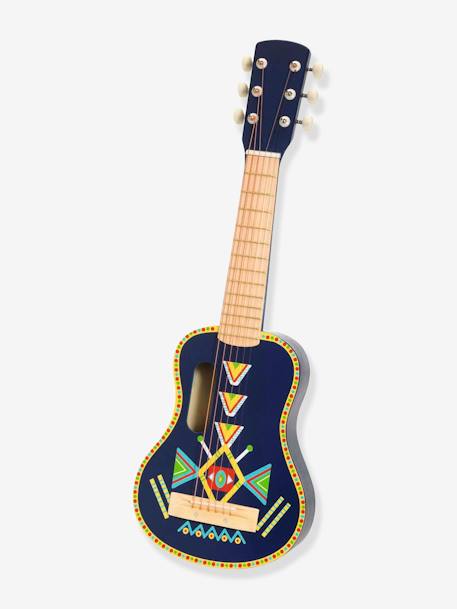 Animambo Guitar with 6 Metal Strings by DJECO blue 