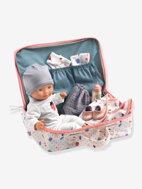 Vanille Suitcase, Doll + Accessories, by DJECO white 