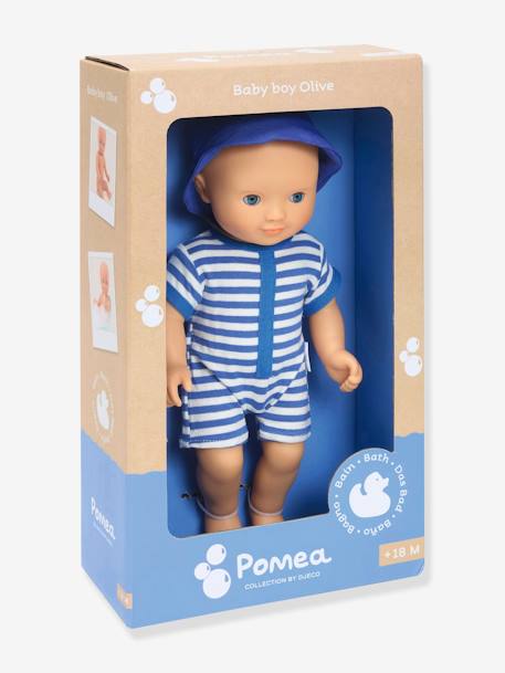 Bath Doll, 30 cm by DJECO blue 