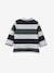 Baby rugby polo - CYRILLUS organic cotton striped green 