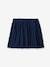 CYRILLUS pleated skirt for girls navy blue 