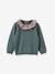 Pull fille col Liberty® CYRILLUS green 