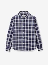 Boys-Shirts-CYRILLUS checkered shirt for boys