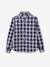 CYRILLUS checkered shirt for boys bordeaux red 