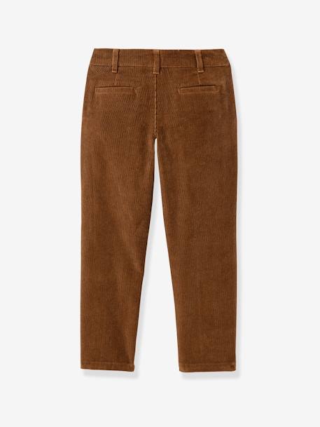 CYRILLUS corduroy chino pants brown 