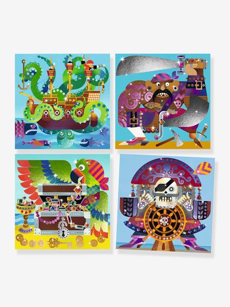 Foil Pictures by DJECO multicoloured+violet 