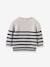 Striped baby sweater CYRILLUS striped blue 