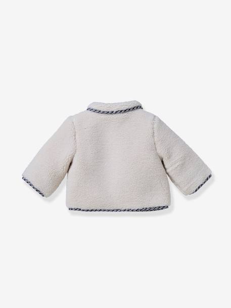 CYRILLUS sherpa baby jacket ecru 