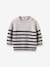 Striped baby sweater CYRILLUS striped blue 