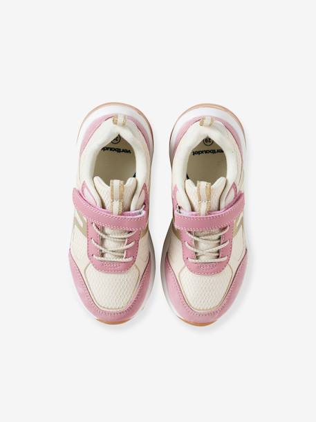 Trainers with Elastic & Hook-&-Loop for Girls set pink 