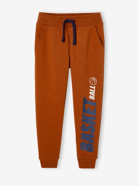 Joggers with Maxi Letters for Boys hazel 