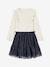 Ruffled Top & Tulle Skirt Ensemble for Girls anthracite 