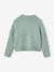 Cable Knit Cardigan for Girls ecru+grey green 