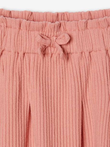 Skirt in Ribbed Jersey Knit rose 