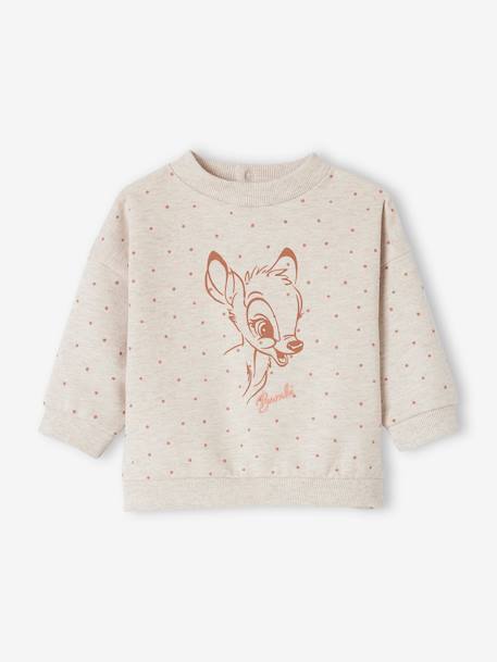 Disney® Bambi baby sweatshirt marl beige 