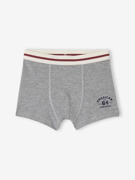 Pack of 5 Boxer Shorts for Boys navy blue 