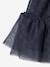 Ruffled Top & Tulle Skirt Ensemble for Girls anthracite 