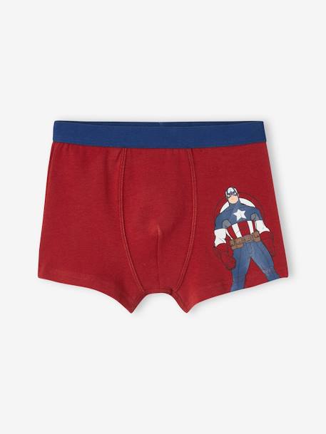 Pack of 3 Marvel® AVENGERS boys' boxers set red 