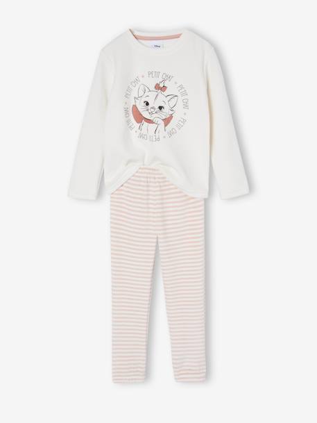 Girls' pyjamas DISNEY ANIMALS Marie The Aristocats pale pink 