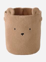 Large Bear Basket in Sherpa