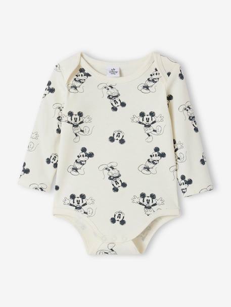 Set of 2 MICKEY baby bodysuits chambray blue 