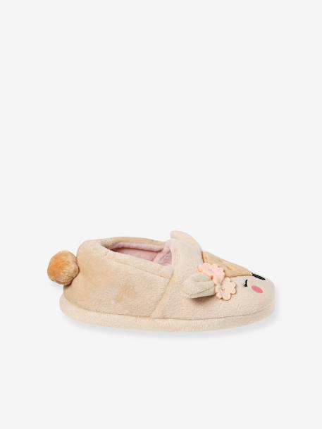 Deer Slippers pale pink 