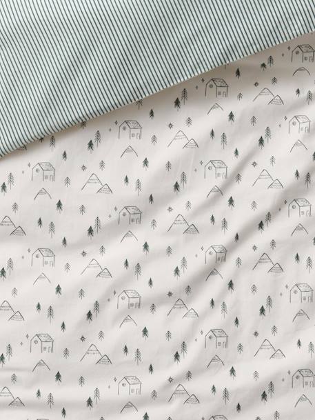 Duvet Cover for Babies, Hygge printed beige 