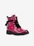 CASEY lace-up ankle boots for girls GEOX fuchsia 