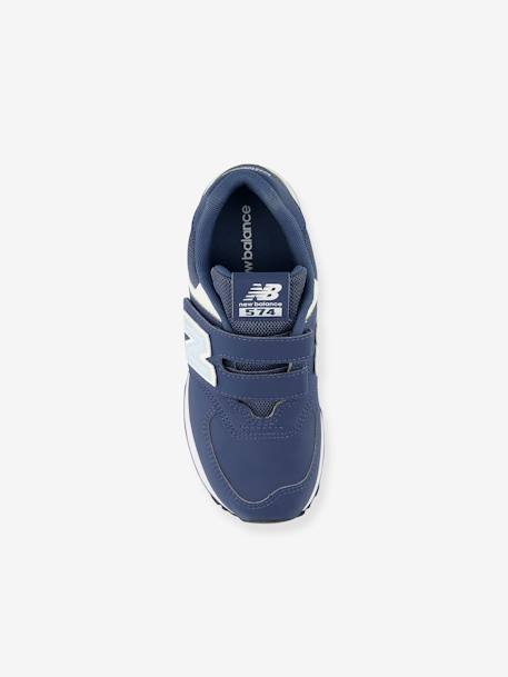 Kids' scratched baskets PV574KIE NEW BALANCE navy blue 