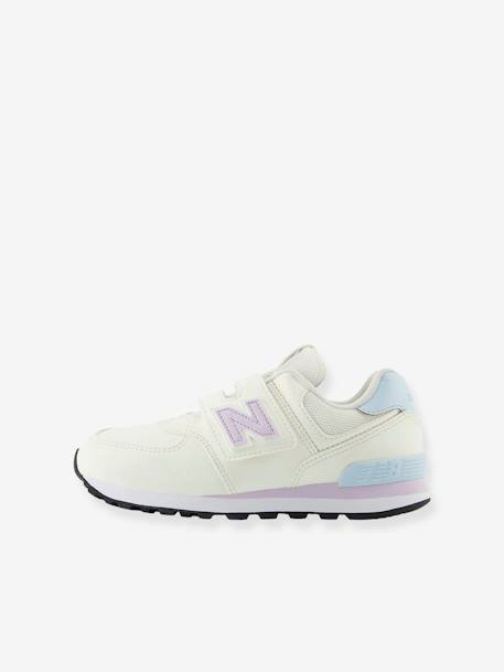 Kids' scratched baskets PV574KID NEW BALANCE® white 